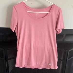 Nike Women's Soft Pink Short Sleeve Tee